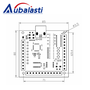 Aubalasti-Placa de conexión USB MACH3, controlador de interfaz de 4 ejes, 100Khz, para grabado CNC, 12-24V - Product Image 3