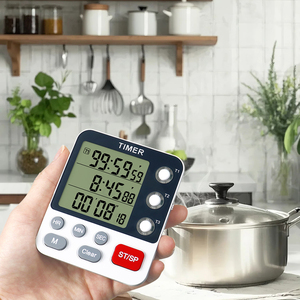 Orologio con Timer visivo digitale intelligente 3 modalità di cronometraggio da tavolo Timer di Pomodoro personalizzato da cucina per cucinare promemoria conto alla rovescia per le uova studio per bambini - Product Image 3