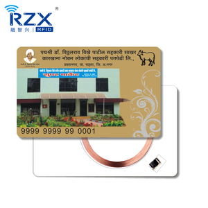 Campione gratuito di fabbrica diretto programmabile 125KHz personalizzato RFID EM4200 bianco bianco vuoto di controllo della porta chiave biglietto da visita - Product Image 6