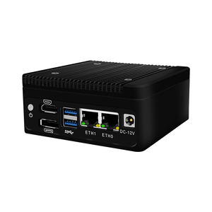 BKHD 2024 Recién llegado Precio de fábrica barato de Thin Client Mini Host(101*101mm) N100/I3 N305 DDR5 DP + HD 2 * M.2 Computadora en la nube NUC - Product Image 2