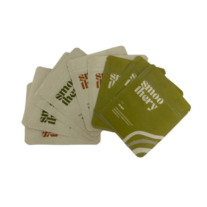 Kozmetik Kraft kese Compostable örnek paket biyobozunur ilaç poşet Tablet paketi Mylar çanta kılıfı Tablet için - Product Image 2