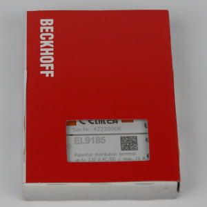 Nuovissimo Controller originale Beckhoff EL9185 PLC con apparecchiature elettriche EtherCAT dotate di ingresso e uscita analogici - Product Image 3