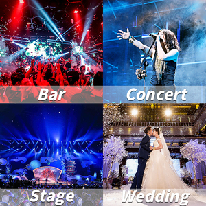 SHTX Pro Series RGB Fog Machine <strong>with</strong> <strong>LED</strong> Effects for Weddings Stage Nightclubs High-Density <strong>Output</strong> Wireless <strong>DMX</strong> <strong>Control</strong> - Product Image 6