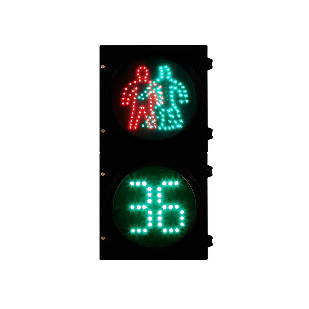 300mm rosso giallo verde conto alla rovescia 88 ha condotto il segnale di conto alla rovescia del semaforo
