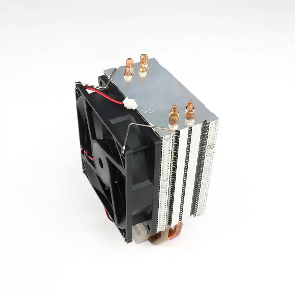 Caso do computador cpu refrigerador de ar rgb 120mm, cpu pwm caso de jogo ventilador 4 tubos de calor oem personalizado