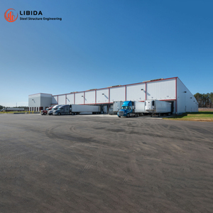 Große Spannweite 2000 Quadratmeter Kühlraum/Kühlhaus Metall Stahls chuppen Kit Factory Design - Product Image 3