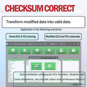 LAUNCH X-431 ECU TCU Programmer Clone Tool Standalone PC-Version Checksum Correction Datenverarbeitung Anti-Theft Tools