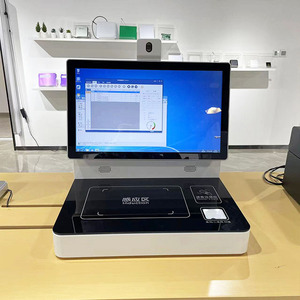 Automation Management Books Qr <strong>Code</strong> Integrated Rfid Desktop Uhf Rfid Barcode Reader Machine for <strong>Library</strong> Management System - Product Image 1