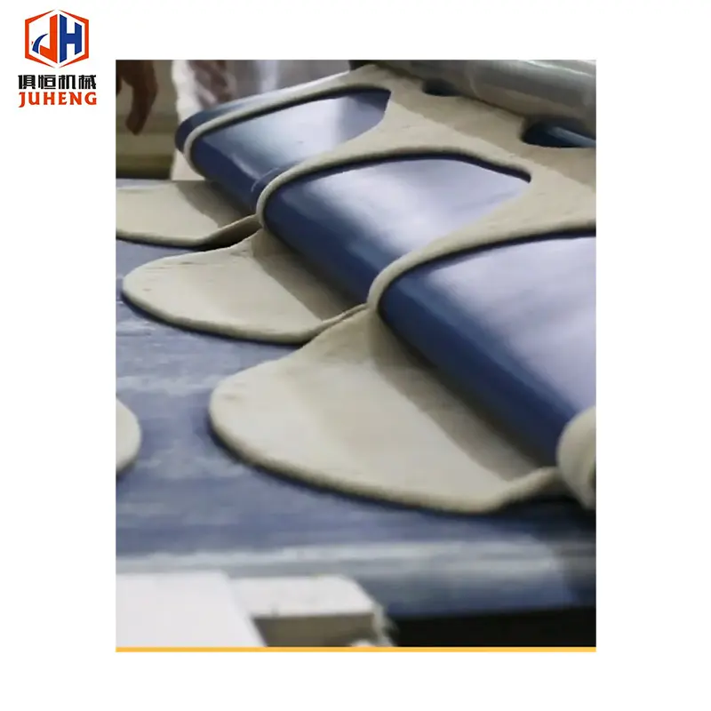 Linea di produzione di pane lavash automatica CE linea di stampaggio lavash personalizzata per uso commerciale