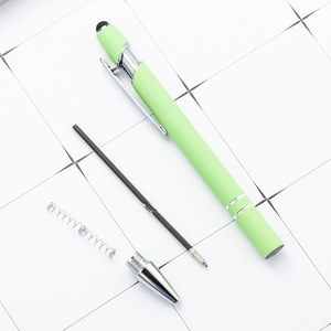 多功能笔促销二合一功能手写笔，带支架塑料手写笔，多种颜色 - Product Image 5