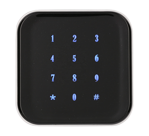 ZR332M/B RFID 13.56MHz Access Control IC Card Reader With Touch Keypad Support MF Series/CPU Card WG26/34 <strong>Data</strong> <strong>Output</strong> 12V <strong>Input</strong> - Product Image 1