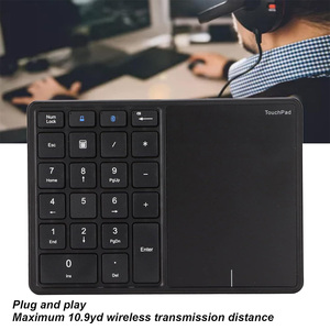 Touchpad Keypad BT Wireless <strong>Numeric</strong> <strong>Keyboard</strong> Mini Numpad Keys Number Pad Digital <strong>Keyboard</strong> for PC Accounting Tasks Keypad - Product Image 6