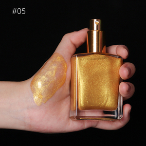 VV-H23rฉลากส่วนตัวHighlighterแต่งหน้าสเปรย์Shimmer Body Oil 5สีHighlighterสเปรย์Body Shimmer Oli - Product Image 4