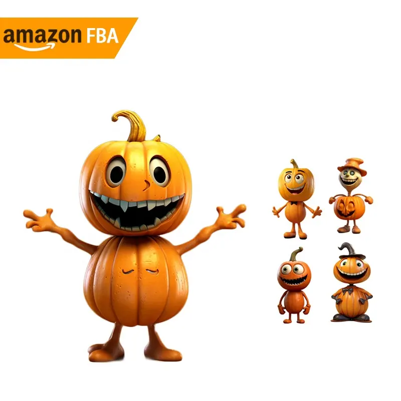 Hot Selling Products 2024 Halloween 3D Resin Home Desktop Decoration Halloween Pumpkin Decor