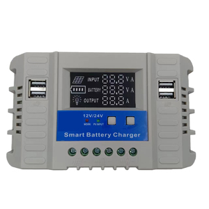 PWM30Aバッテリー充電コントローラー12v/24v自動4USB出力5V/2Aオフグリッドソーラーパネルコントローラー - Product Image 4