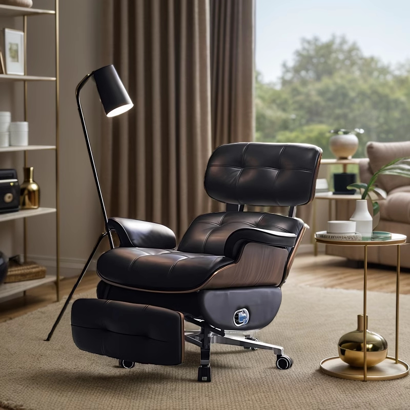 Black-Napa cowhide
