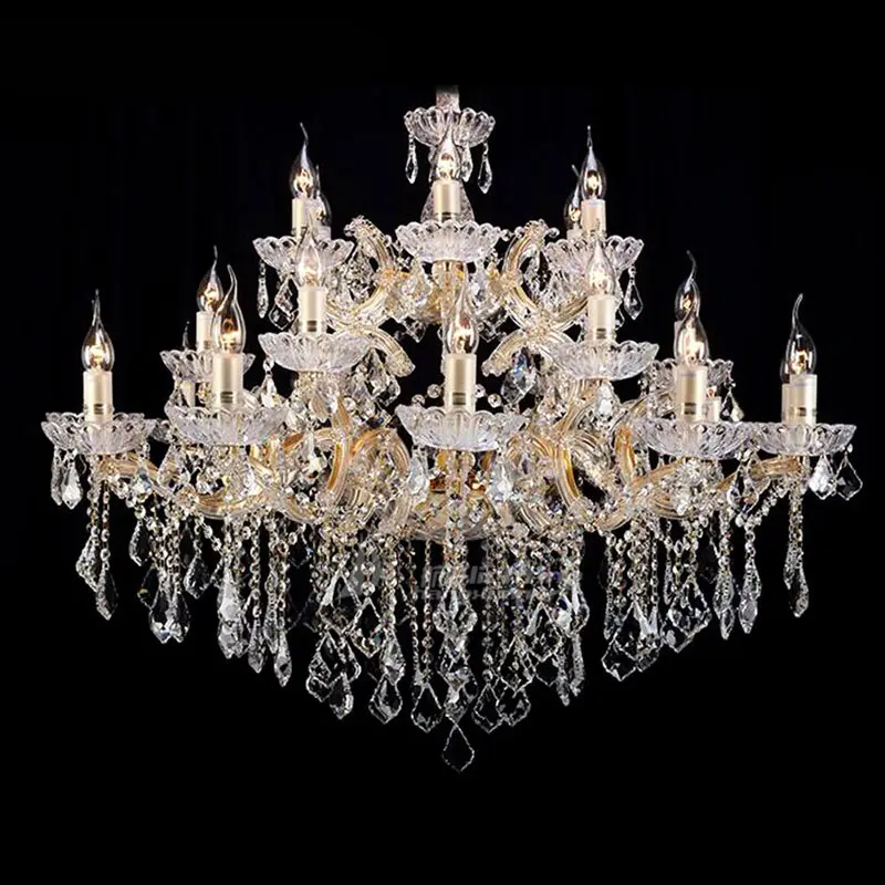 Modern Maria Teresa crystal chandelier home lighting crystal decoration luxury candle chandelier living room interior light