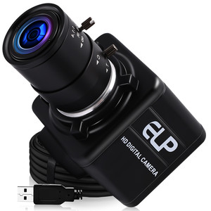 ELP 1080P Full HD Webcam CS 2.8-12mm Manual Zoom Starlight Usb <strong>Camera</strong> Free Driver H.264 Micro USB <strong>Web</strong> <strong>Camera</strong> - Product Image 1