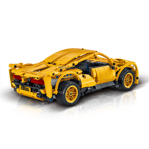 XMORK 025009/025011 nuevo control remoto dual con programación modelo de coche deportivo rompecabezas montaje juguete juegos de bloques de construcción