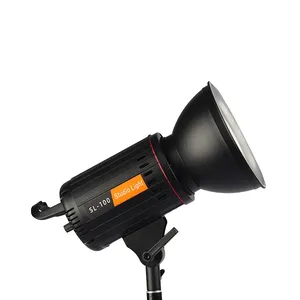 ソフトボックスと写真照明用スタンドを備えたプロフェッショナル100W写真およびビデオ照明キットフォトスタジオアクセサリー - Product Image 5