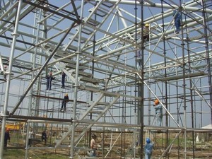 Andamio de construcción de sistema de andamio Ringlock modular galvanizado de alta resistencia - Product Image 5