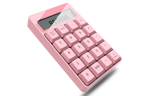 New <strong>Mini</strong> <strong>USB</strong> <strong>Numeric</strong> <strong>Keyboard</strong> with Calculator Function 2.4GHz Wireless Membrane Style Fashionable <strong>Mini</strong> <strong>Keyboard</strong> Standard - Product Image 2