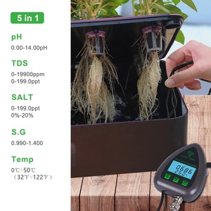 ใหม่ Tuya Smart WiFi เครื่องตรวจสอบความเค็มแบบออนไลน์มีความแม่นยำสูง5 in 1 Salt TDS G.S TEMP PH Water TDS - Product Image 6