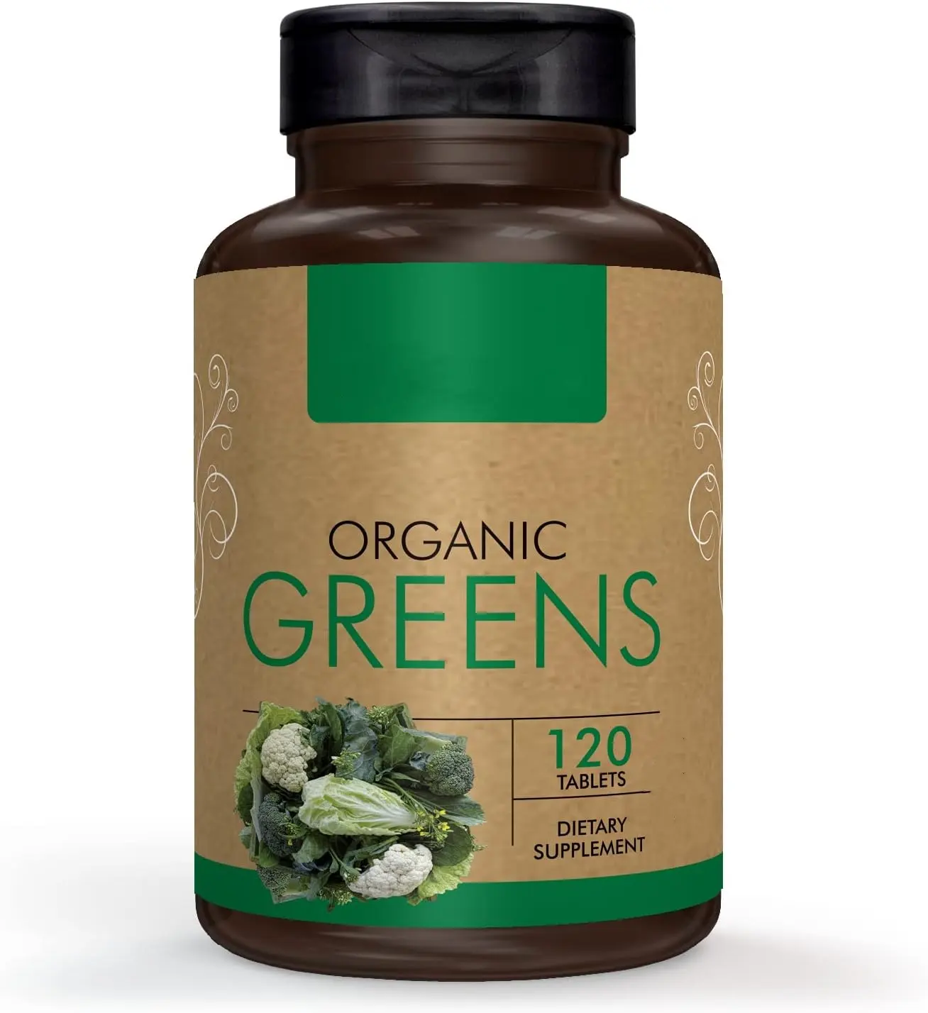 Suplemento Super Greens, lleno de vitaminas y minerales, polvo verde para hinchazón y digestión, sin OGM,
