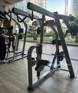 商用健身房健身器材力量板加载划船拉下机 - Product Image 4