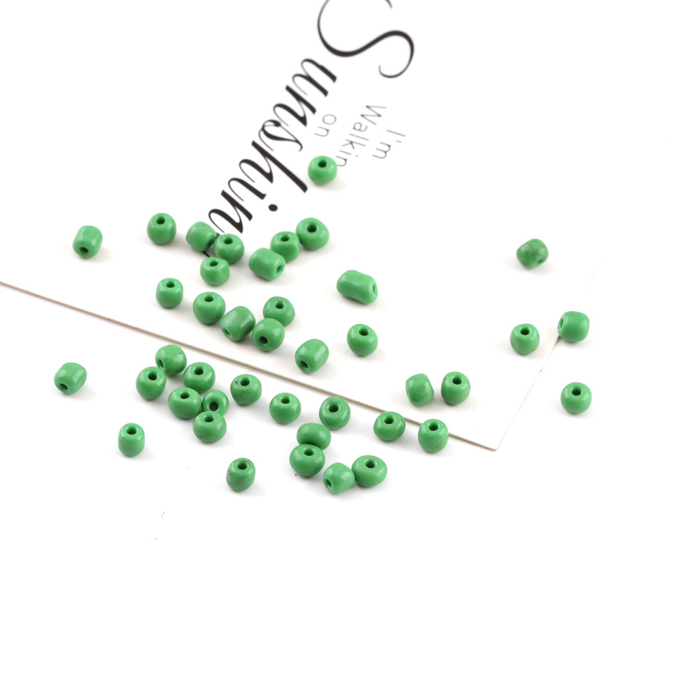 Verde - Cuentas de Porcelana