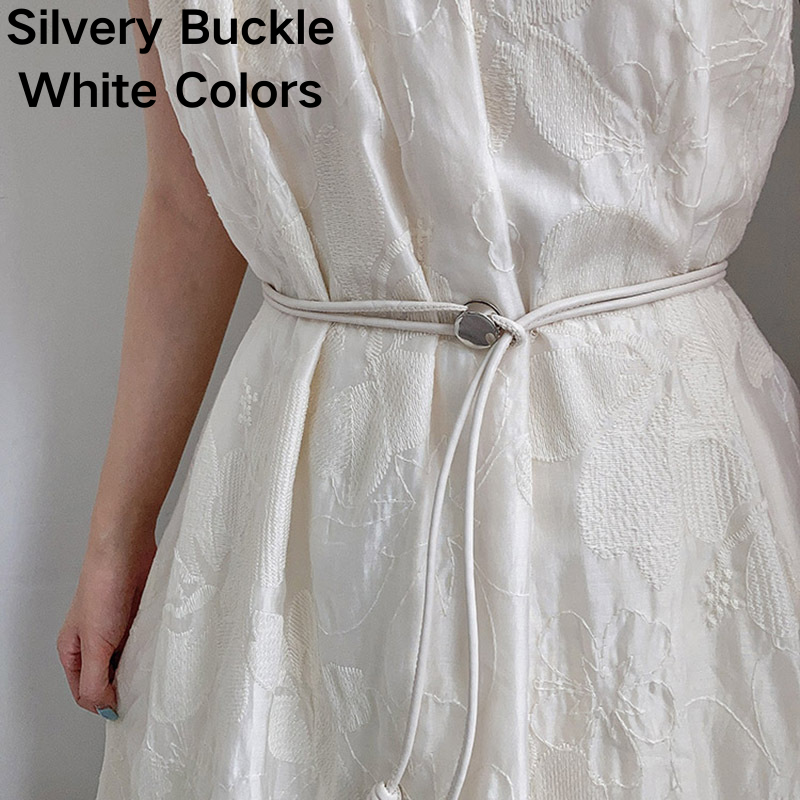 Boucle blanc-argent