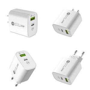 Apple için uygun/Android cep telefonları TYPE-C şarj 12W hızlı şarj seyahat şarj çift PD + 1USB özel Model 2.4A - Product Image 3
