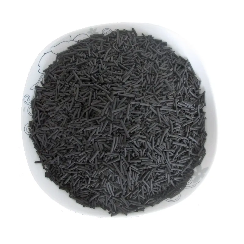High Quality Wooden Columnar Pellet Activated Carbon Directly For Industrial Purification Waste Gas CTC Adsorption