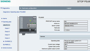 Siemens 6EP1437-3BA10 SITOPモジュラー40A電源モジュールRS485通信インターフェースPLCコントローラ用安定 - Product Image 4