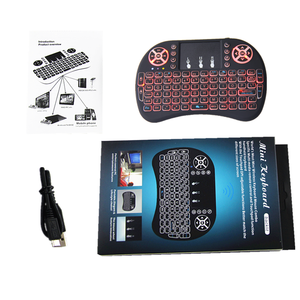 Miniteclado inalámbrico para Smart TV, Android, Windows, PC, barato, retroiluminado, 2,4G, i8 - Product Image 4