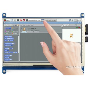 WaveShare 7 Zoll IPS Kapazitiven Touchscreen LCD 1024*600 Low Power Verbrauch 5 Punkte Touch Display Unterstützt Raspberry pi/PC - Product Image 5