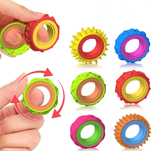 Bán buôn trẻ em của căng thẳng-cứu trợ cảm giác <span class=keywords><strong>Spinner</strong></span> Nhẫn Tự Kỷ lo lắng cứu trợ bình tĩnh xuống Fidget Nhẫn Ngón Tay đồ chơi cho văn phòng - Product Image 1