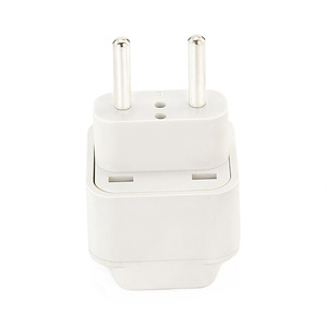 ユニバーサル2ピン旅行ソケットアダプターユーロプラグ10A定格電流用イタリアチリウルグアイユーロネットワーク - Product Image 2
