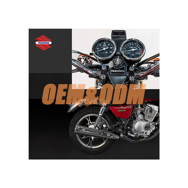 Moto promotionnelle populaire de haute performance en gros de super puissance 150 cc motos de route de gaz de cargaison