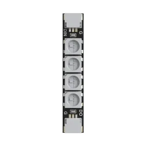 แถบไฟ LED RGB 2812โปรแกรมได้4ชิ้น5V สำหรับ RC FPV Quadcopter Drone Frame Lighting - Product Image 1