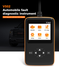 OBD 2ヘビーデューティトラックスキャナーElm327ディーゼル自動車インテリジェント診断ツールV502キープログラマーコードリーダー