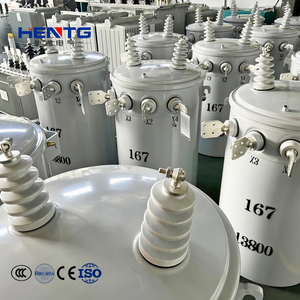 Einphasiger Pole-Transformator nach IEC-Standard 35kV 10 kVA-375 kVA Ausgangs spannung 220V 380V 440V 10kV 220kV 115kV 132kV Eingang - Product Image 6
