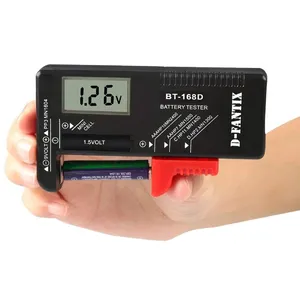 BT-168D Digital Battery Tester LCD-Anzeige AA/AAA/C/D/9V/1,5 V Knopfzellen batterie Checker Volt messen 1/2pcs Produkt-ICs - Product Image 6