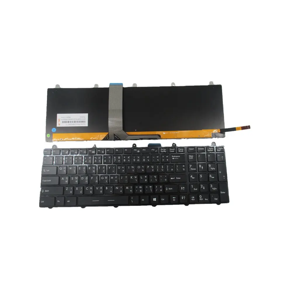 Brand new laptop keyboard for msi ge60 ge70 gt60 gt70 backlit thai v139922ak1