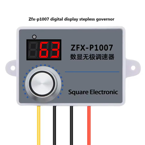 ZFX-P1007 Drehzahl regler Einstellbarer 220V Lüfter PWM-Schalter Drehzahl regler Conditioner Digital Display Motor Reducer - Product Image 6