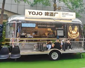 Chứng nhận đảm bảo chất lượng thực phẩm xe tải di động thiết bị phục vụ cho thực phẩm ăn nhẹ phục vụ bánh hamburger cà phê Pizza Kem - Product Image 4