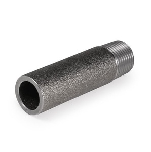 Carbon Steel NPT/BSPT <strong>Male</strong> Thread Round <strong>Connectors</strong> 3&quot;/4&quot;/6&quot; <strong>Long</strong> Half-Closed Nipple Forging Technics for Gas Oil Applications - Product Image 2