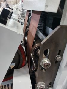 Yowing <strong>Double</strong> Belt Mop <strong>Handle</strong> Round Rod Sander Sanding <strong>Machine</strong> MM2012A - Product Image 5