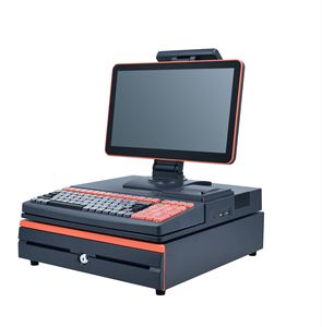 Luckydoor S6 двухъядерный процессор плоская панель POS-система для удобного магазина со встроенным 58 мм термопринтером - Product Image 1