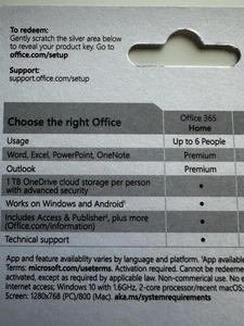 Văn phòng 2019 chuyên nghiệp cộng với phiên bản thẻ khóa với giấy phép khóa kích hoạt trực tuyến toàn cầu-Nhà máy thẻ 1PC niêm phong mới - Product Image 5